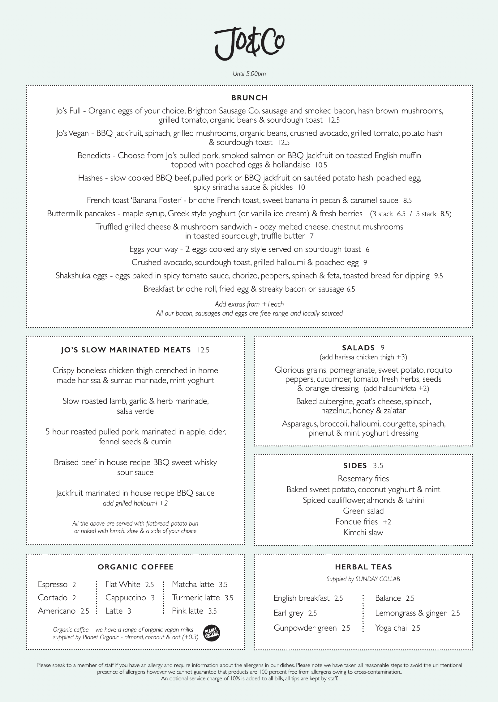 Jo & Co Restaurant Hove Brunch and allday dining with friends